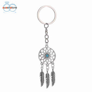 DREAMCATCHER FEATHER TASSEL KEYCHAIN - FussyKits