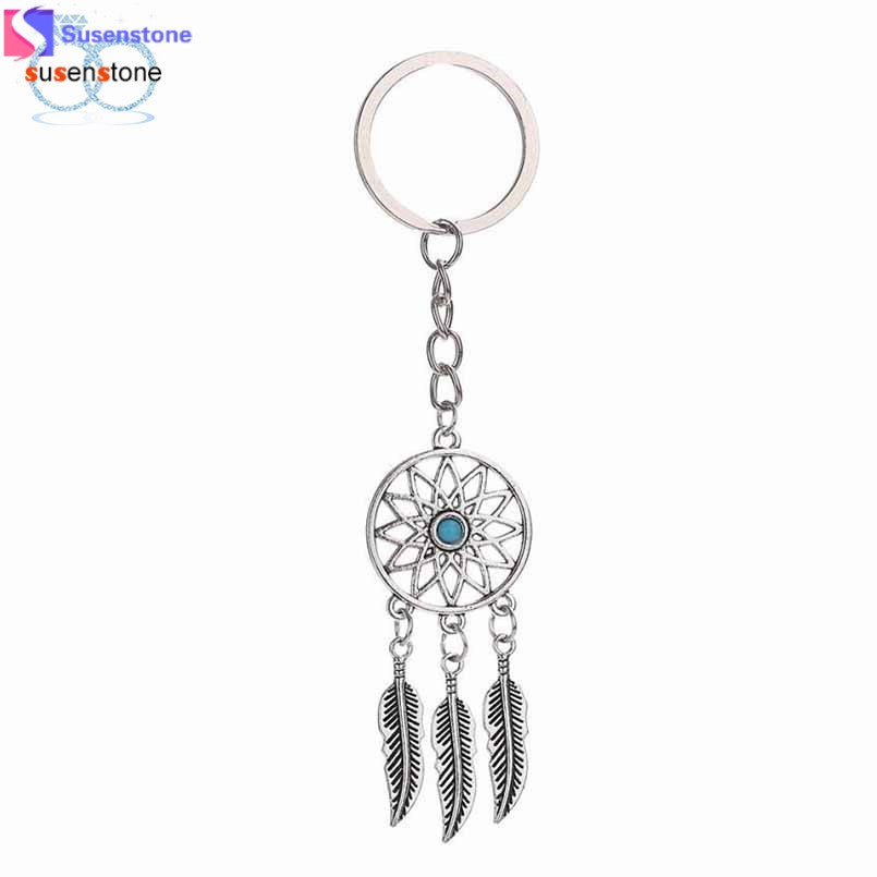 DREAMCATCHER FEATHER TASSEL KEYCHAIN - FussyKits